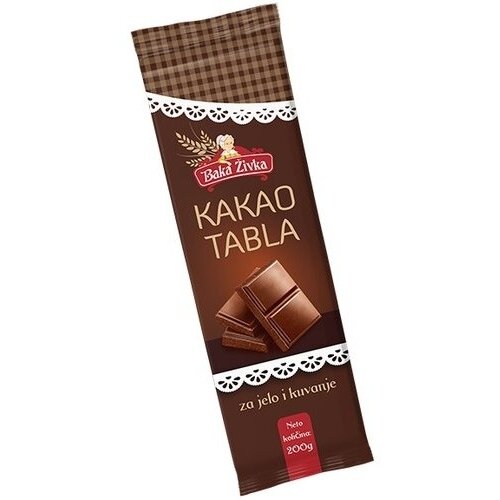  Kakao tabla BAKA ŽIVKA 200g Cene