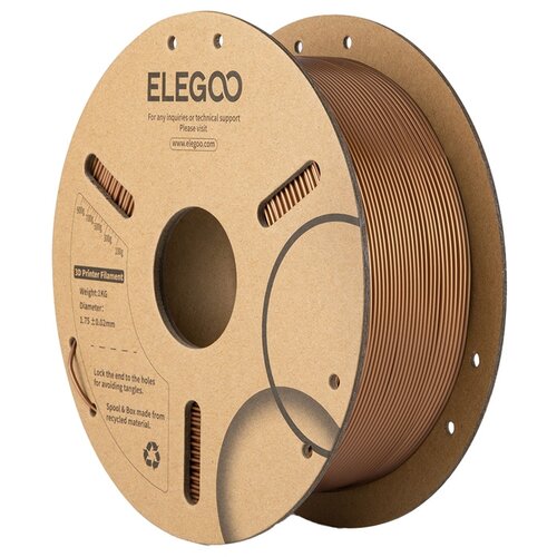 Elegoo PLA FILAMENT ZA 3D TISKALNIK 1,75 MM RJAV ZA NAPREDNE, (5000260904) Cene