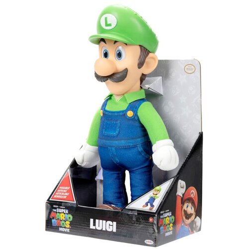 Super Mario Bros Film: Luigi pli&amp;scaron;ana igračka 30 cm Slike