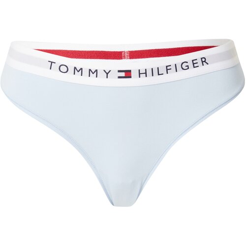 Tommy Hilfiger Underwear Tanga gaćice nebesko plava / krvavo crvena / crna / bijela Cene