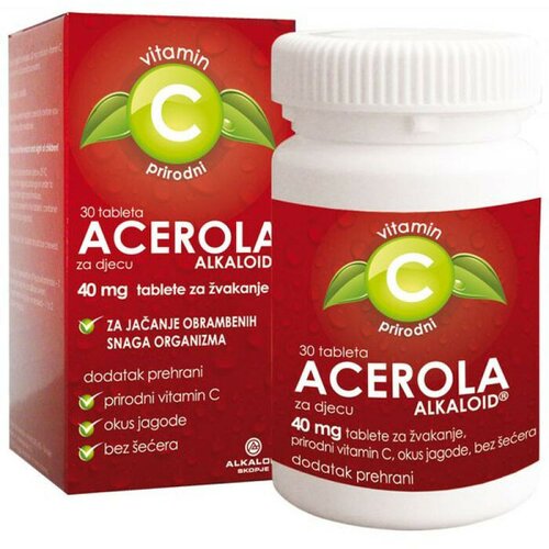 Acerola 40 mg 30 tableta Cene