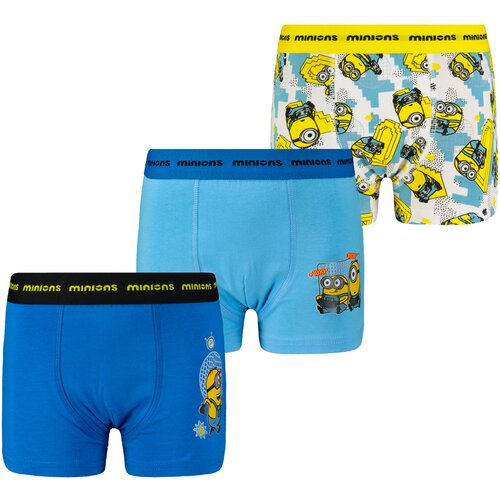 Licensed Boys boxer shorts Minions 3P Frogies Slike
