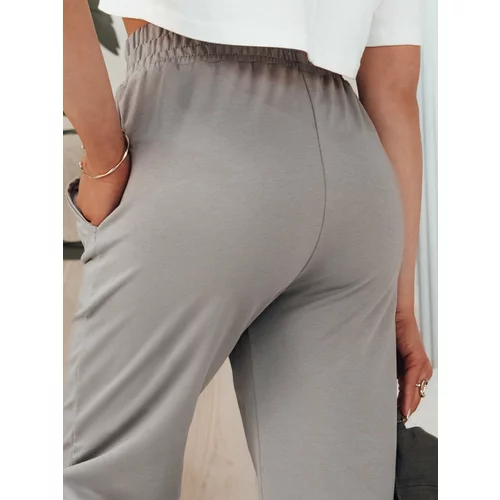 DStreet GLAPPO Women's Trousers Grey