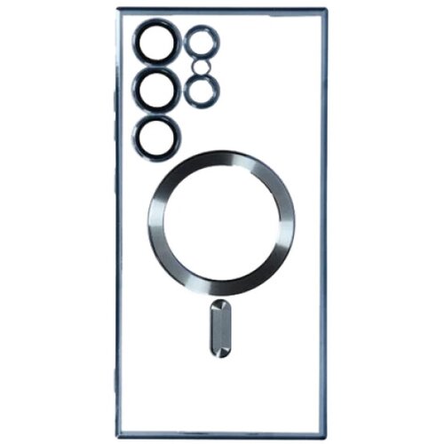 Silikonska futrola magsafe samsung S24 ultra plava Slike