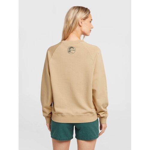 O&amp;#039;neill Sweater majica bež / smaragdno zelena / bijela Slike