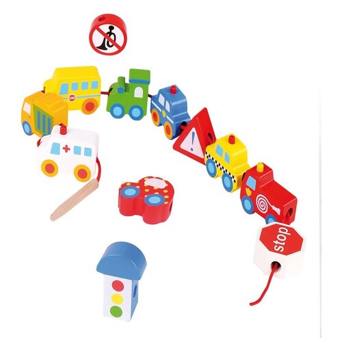 Tooky Toy Lesena vozila za nizaње Cene