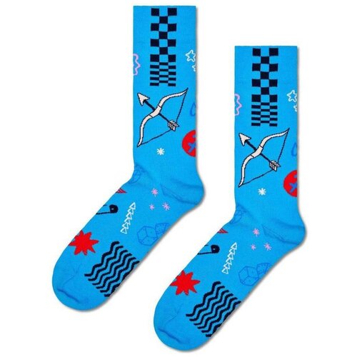 Happy Socks Dokolenke SAGITTARIUS SOCK Modra Cene