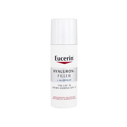 Eucerin Hyaluron-Filler + 3x Effect Day Cream SPF15 obnavljajuća dnevna krema za normalnu i mje&amp;scaron;ovitu kožu 50 ml za žene Slike