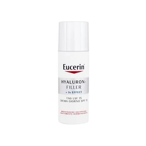 Eucerin Hyaluron-Filler + 3x Effect Day Cream SPF15 obnavljajuća dnevna krema za normalnu i mješovitu kožu 50 ml za žene
