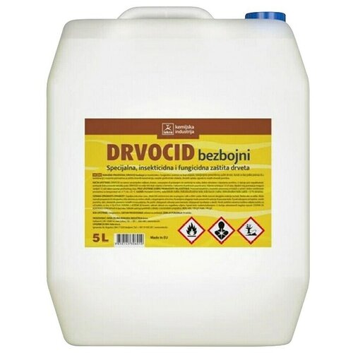 Iskra Sredstvo za impregnaciju Drvocid bezbojni (Bezbojna, 5 l) Cijene