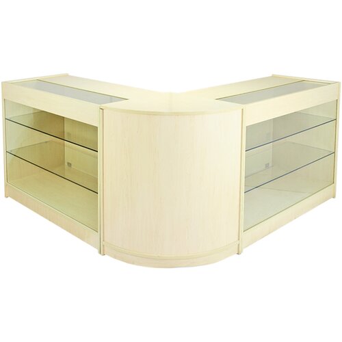 Monster Komplet prodajnih pultov in maloprodajnih vitrin Horizon Maple, (21571240) Slike