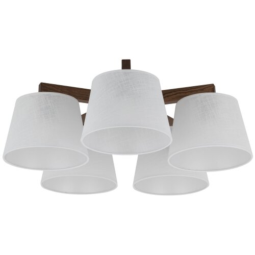 Brilagi plafonski luster latte 5xE27/15W/230V borovina/bela Slike