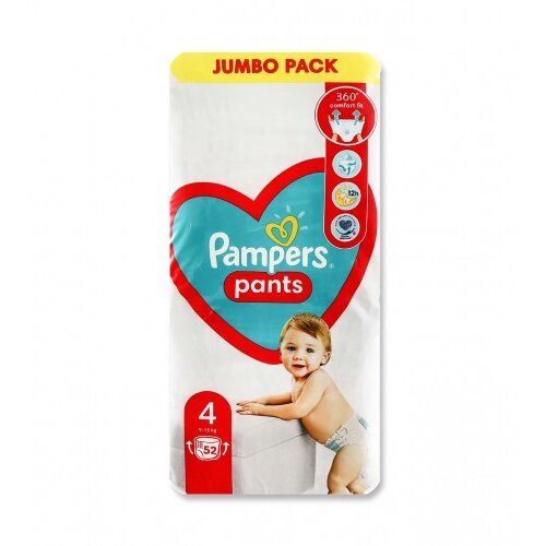 Pampers Pelene gaćice maxi pack 52/1 Cijene