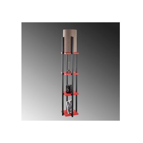 Opviq podna lampa 7118 black red Cene