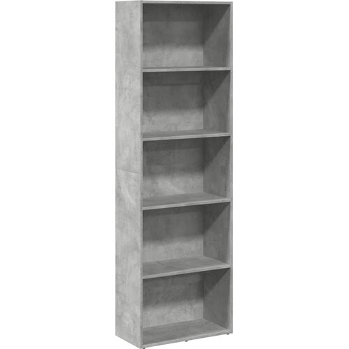 vidaXL Regal za knjige boja betona 60x30x189 cm konstruirano drvo Cene