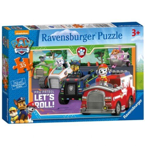 Ravensburger puzzle (slagalice) - Paw Patrol u akciji Slike