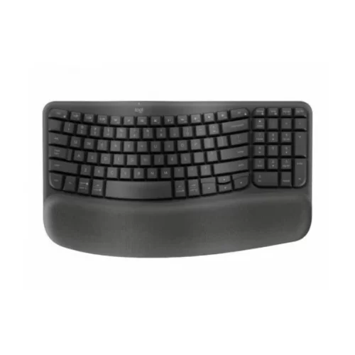 Logitech Wave Bluetooth ergonomic keyboard - GRAPHITE - US INT'L - 920-012304