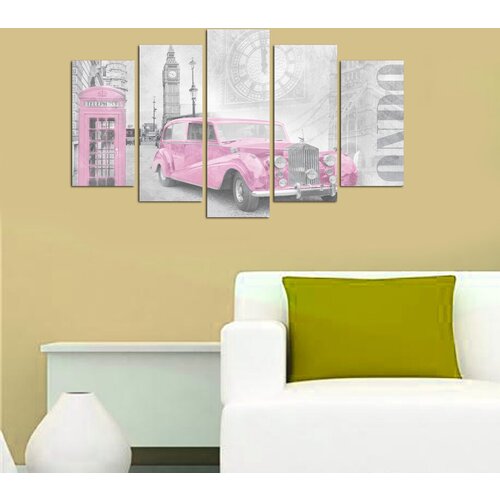 Wallity Set Slika 5M-69, 5 Delova Cene