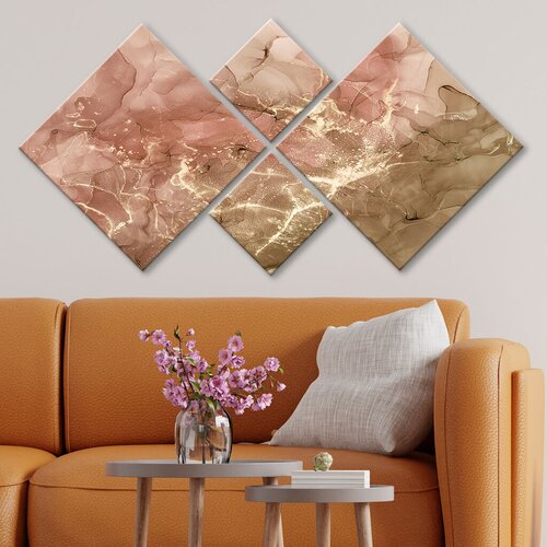 Wallity Slika 4MDF1663057345, 60x115 cm, 4 dela Cene