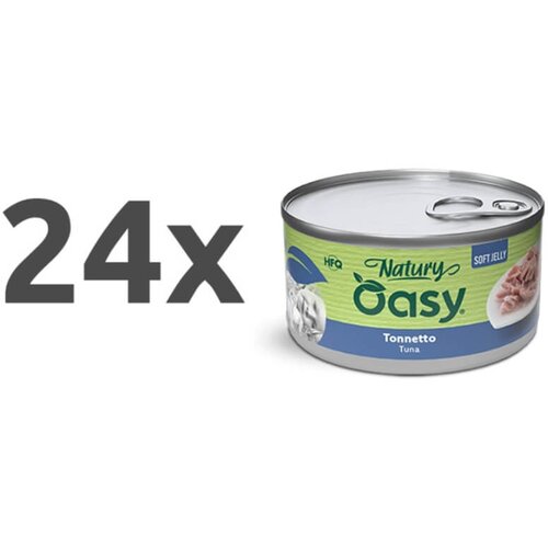 Oasy Cat Natury Adult fileji v želeju, konzerva - tuna 24 x 150 g Cene