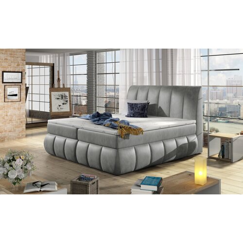 ELTAP Boxspring krevet Vincenzo � udobnost i elegancija za modernu spava�u sobu-140x200-Monolith 84 Cijene