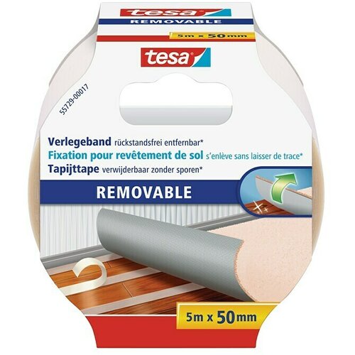 Tesa Dvostruko ljepljiva traka Removable (Š x D: 50 mm x 5 m) Cijene
