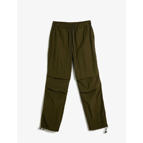Koton Parachute Trousers with Lace Waist, Pocket Detail and Stopper Slike