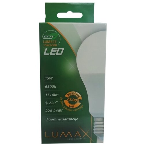  Alfa Eco Led sijalica Lume27-15W 6500 K 1510 lm Slike