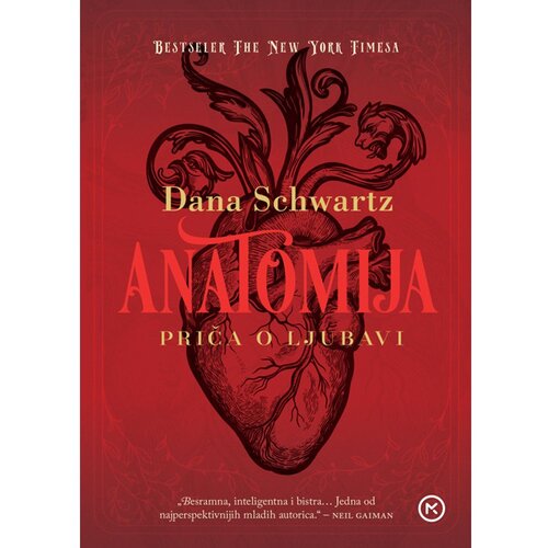 Mozaik knjiga Anatomija: priča o ljubavi, Dana Schwartz Slike