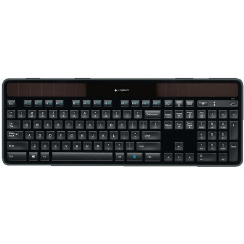 Logitech Wireless Keyboard K750 Solar - NSEA - UK Layout ( 920-002929 ) Slike