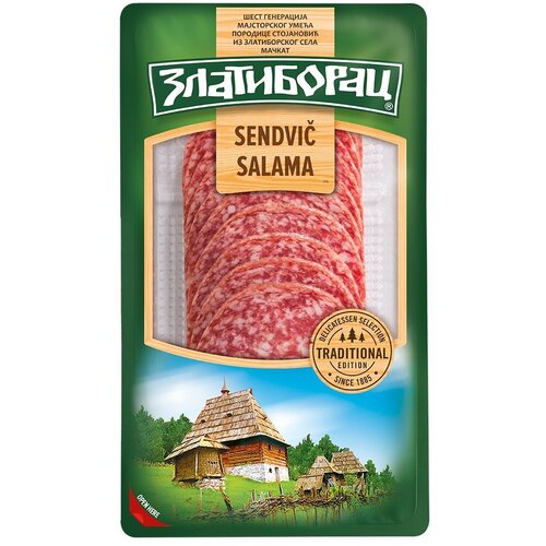 Zlatiborac sendvič salama slajs 100g Cene