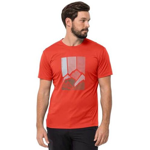 Jack_Wolfskin muška majica peak graphic t JW-1807183 Cene