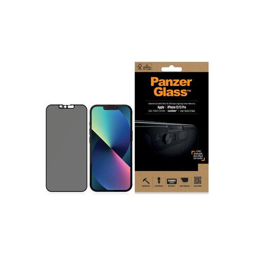 PanzerGlass za&amp;scaron;titno staklo Case Friendy CamSlider Privacy AB za iPhone 13/13 Pro Slike