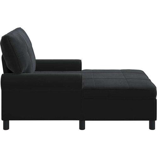  Ležaljka s jastukom Crna 91 x 157 x 91 cm Bar&amp;scaron;un Slike