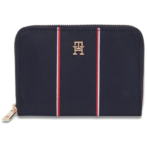 Tommy Hilfiger Denarnica TH ICON MED ZA NYLON COR Modra Slike