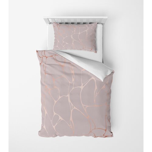 MEY HOME posteljina 3D 160x220cm roze-bela Slike