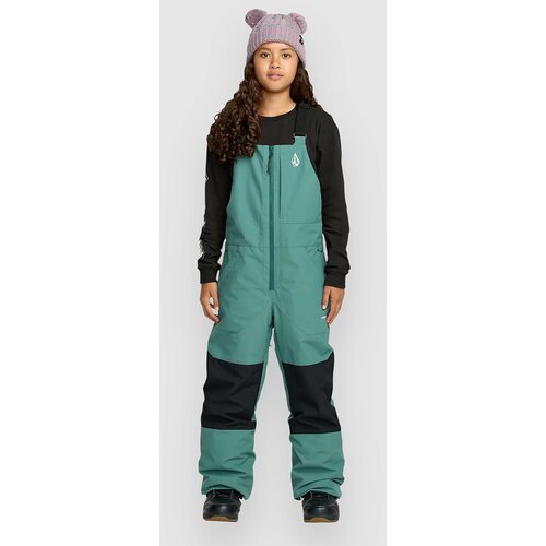 Volcom Barkley Ins Kids Bib hlace spruce green Cene