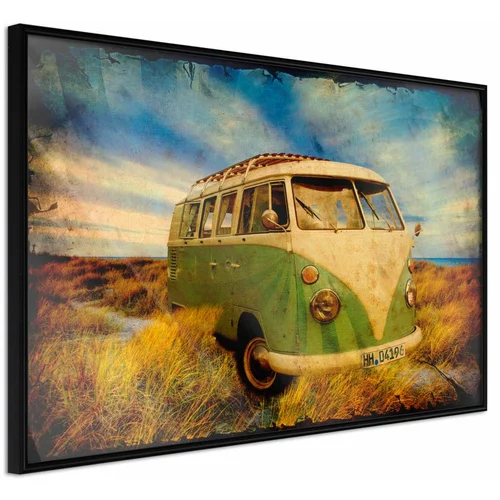  Poster - Hippie Van I 60x40