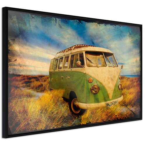  Poster - Hippie Van I 60x40 Slike