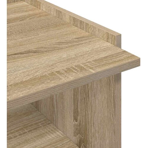  Stolić za kavu Hrast sonoma 90 x 50 x 33 cm Konstruirano drvo - Hrast sonoma 90 x 50 x 33 cm Slike