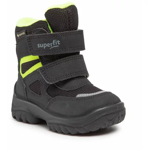 Superfit Čizme za snijeg 'SNOWCAT' neonsko zelena / crna