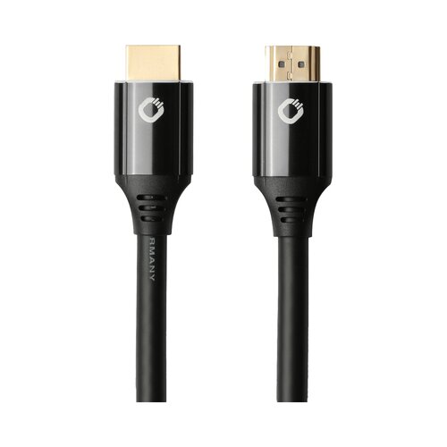 Oehlbach HDMI AV priključni kabel [1x mu&amp;scaron;ki konektor HDMI - 1x mu&amp;scaron;ki konektor HDMI] 0.75 m crna Slike