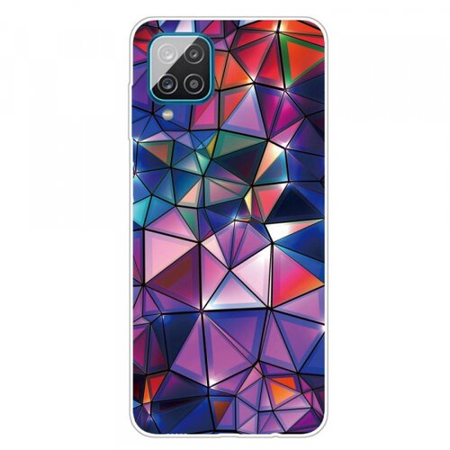  Silikonski ovitek abstrakt triangles za samsung galaxy A12 A125 Cene