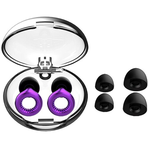INF mehki zvočno izolirani u&amp;scaron;esni čepki z ročaji purple, (21282257) Slike