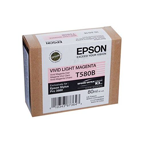 Epson kartuša T580B (vivid svetlo škrlatna), original Cene