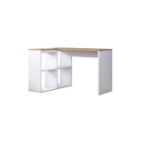  Radni sto 120x74,8x50cm Hrast-Bijela Slike