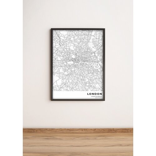Wallity LM3550SCT-008 multicolor decorative framed mdf painting Cene