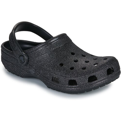 Crocs Cokli Classic Glitter Clog Črna Slike