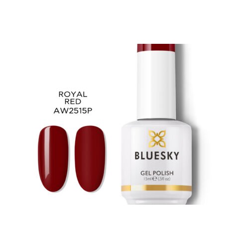  BLUESKY TRAJNI LAK ROYAL RED 15ML Slike