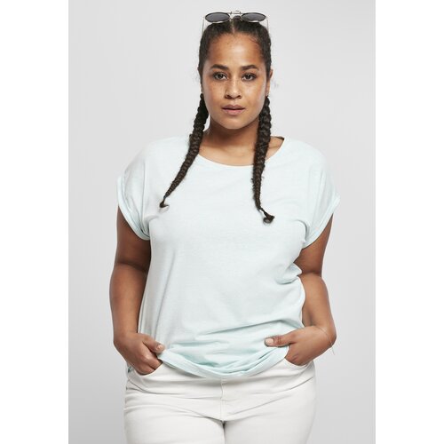Urban Classics Women&amp;#039;s T-shirt Melange Extended Shoulder Tee aqua melange Slike